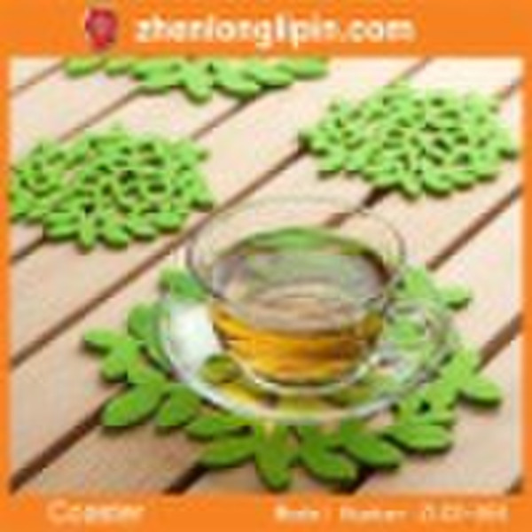 Eco-friendly cheap promotional felt coaster