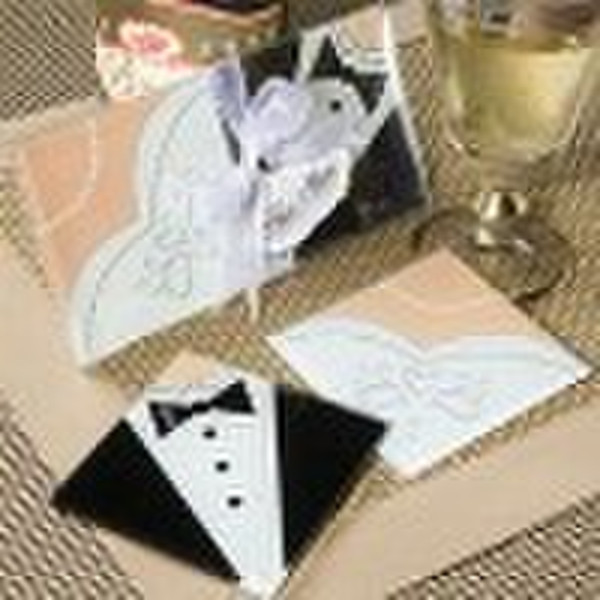 Bride and Groom Coaster Sets(wedding coaster gift)
