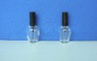 Glass nail polish bottle