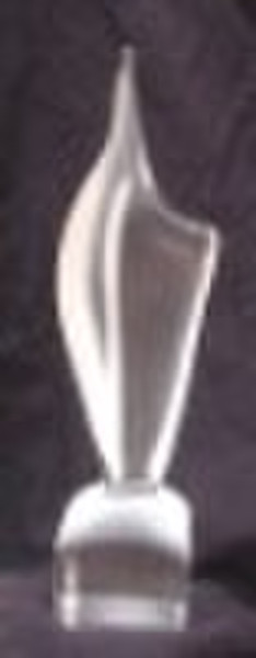 crystal trophy