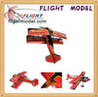 Gas plane Pitts-50CC 25% (74")  F125 toy airp