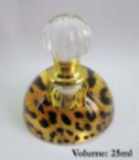 Crystal perfume bottles, Leopard fur design