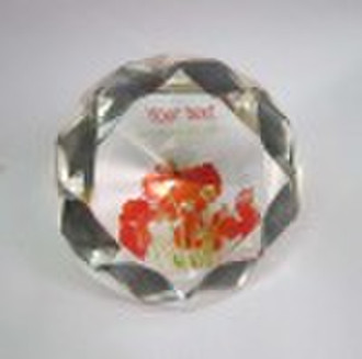 Crystal Diamond Paperweight