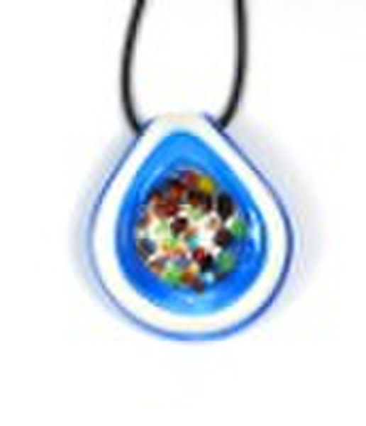 Fashion glass necklace