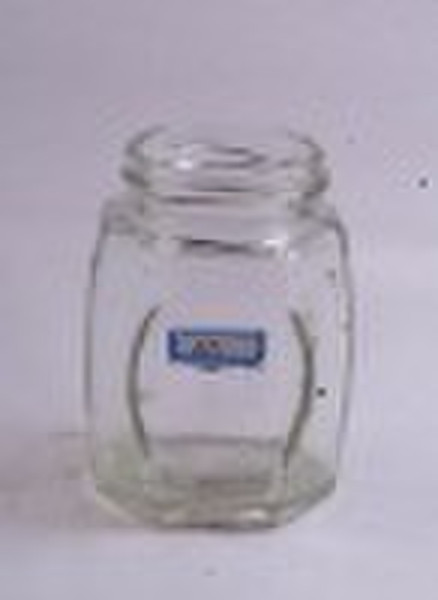 glass bottle,glass jar,food jar,Storage Jar