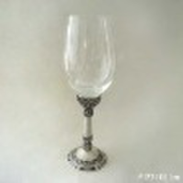 pewter wine glass