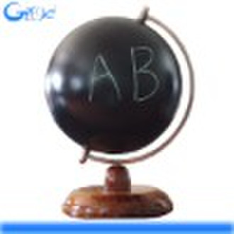 Writing globe, education globe
