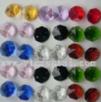 Octagonal Crystal Beads