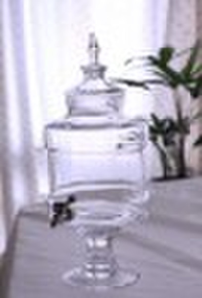 beverage dispenser / water dispenser / glass jar