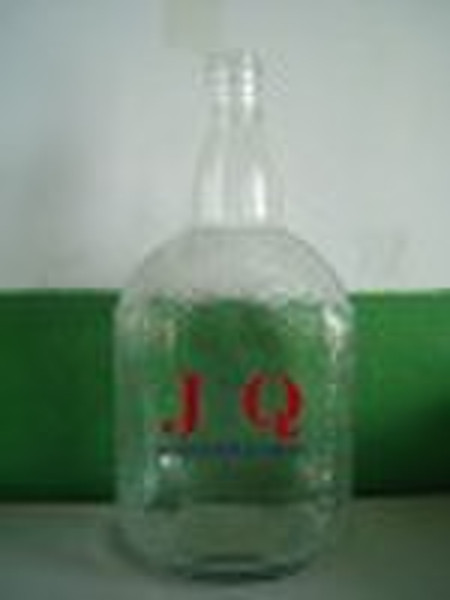 glass spirit bottle