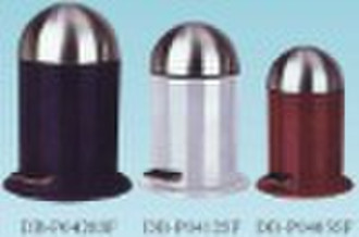 stainless steel pedal waste bin