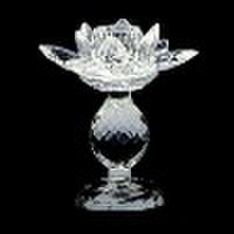 crystal candle holder