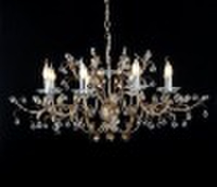 antique crystal chandelier