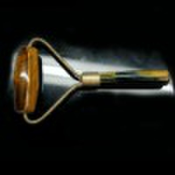 Natural Rock Quartz Crystal Massage wand/ball