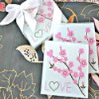 Desktop Gift Glass Coasters / Wedding Decoration