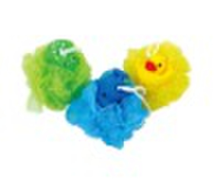 Bath Sponges With Animal---New Products