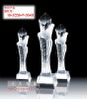 Crystal trophy