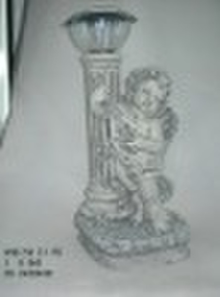 Polyresin Angel Solar Light