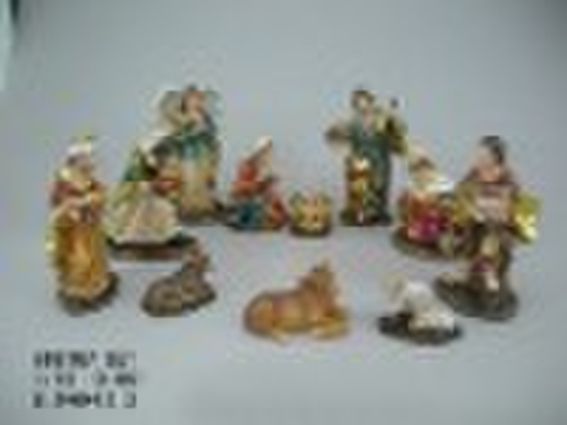 Polyresin Nativity Set