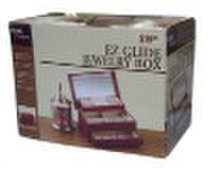 stock lot wooden jewelry box