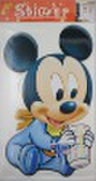 Disney Mickey Kinder Wand / Fensteraufkleber