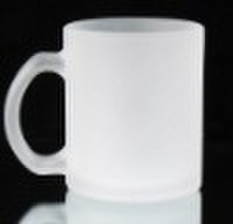 frosted mugs embossed for beer or tea