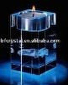 crystal candle holder