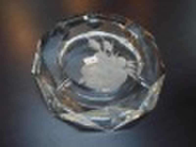 crystal ashtray
