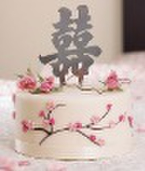 cake decoration of shape cake topper