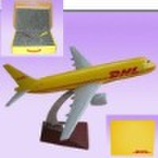 resin model plane(DHL)