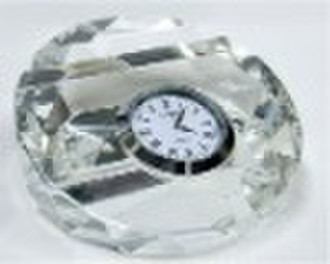 elegant crystal clock