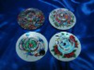 cube crystal candle holder