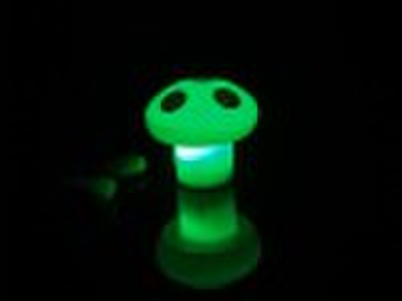 colorful LED mushroom lamp