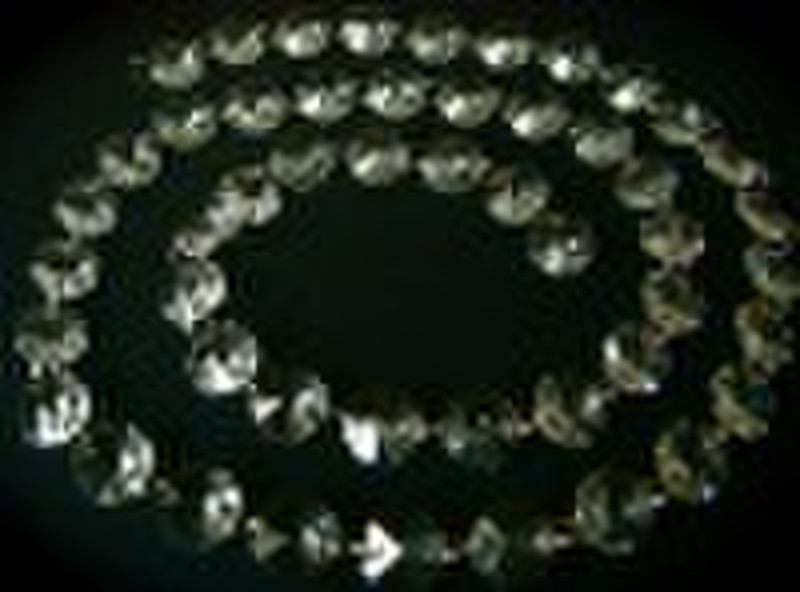 acrylic garland strands-- acrylic diamond