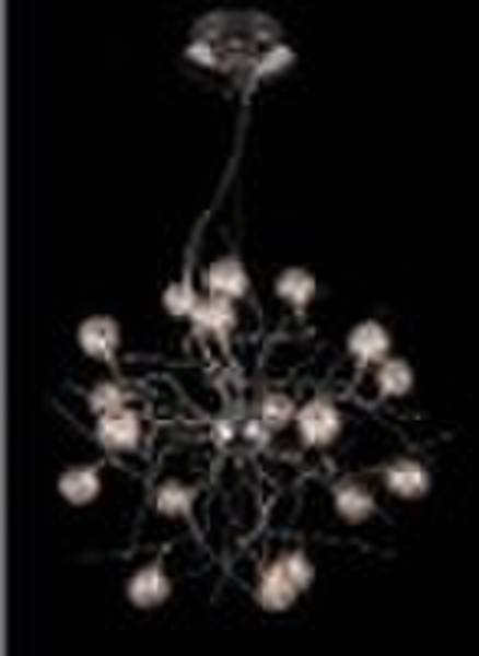 modern artistic glass chandelier
