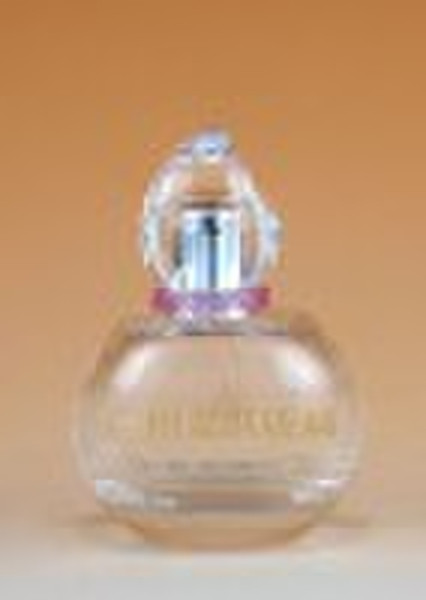 Polishing crystal perfume bottle