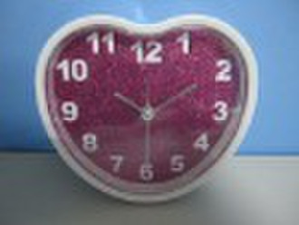 heart shape gift clock