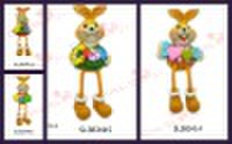 Polyresin Rabbit Fridge Magnet