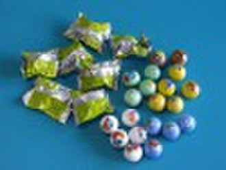 glass marbles with beautiful design on it