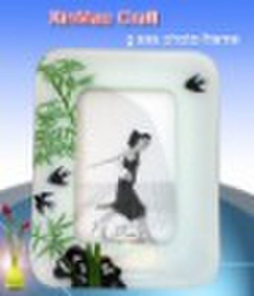 double sided photo frame glass