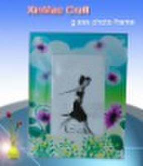 silk screen baby glass picture frame