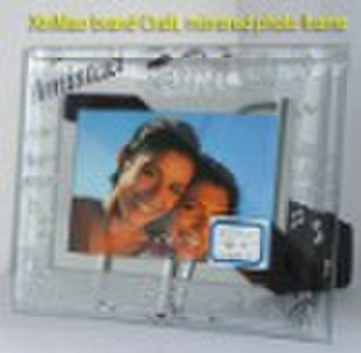 glass transparent photo frame