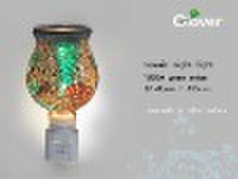 mosaic night light