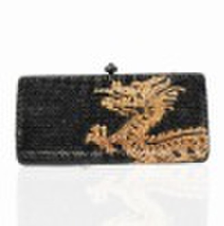 Drachen-Design Kristall Damehandtasche