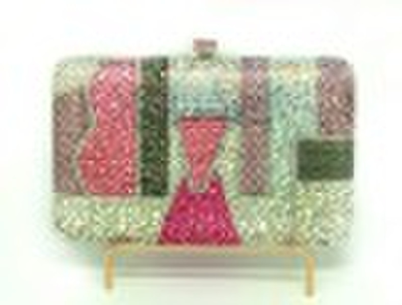 Crystal brand designer handbag