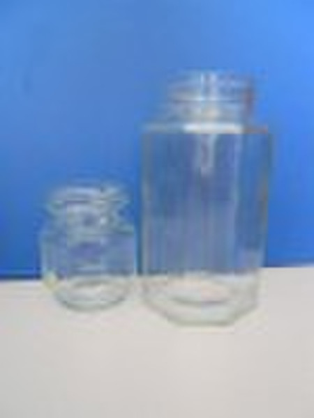 glass bottle for  storage  glass jar