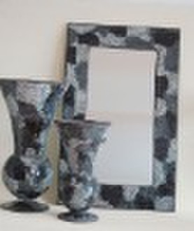 GLASS MOSAIC MIRROR