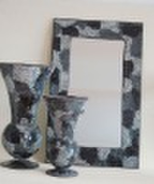 GLASS MOSAIC MIRROR