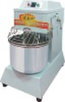 Double-acting flour mixer