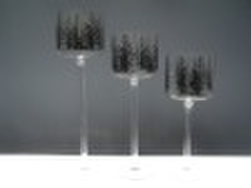 glass candle holder